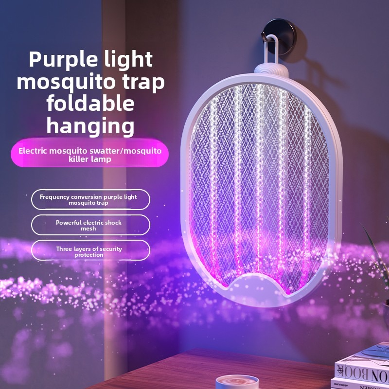 Bug Catching Kit - Foldable Electric Mosquito Killer USB Rechargeable