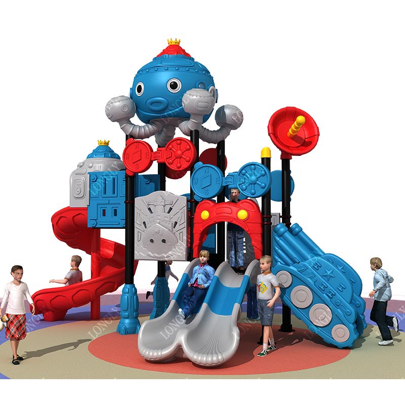 Kids Outdoor Slide - China Factory Kids Plastic Slide for