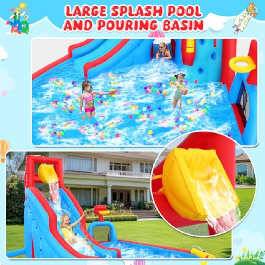 Backyard outdoor water slide i - Kids Outdoor Slide recension och pris