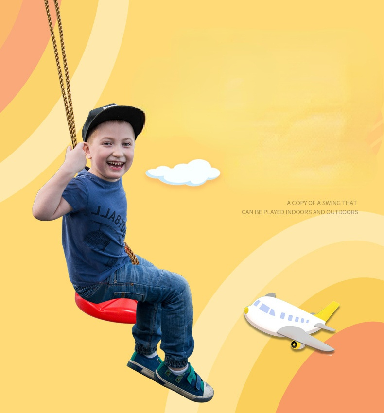 Children's Disc Swing Kid Indo - Kids Outdoor Climbing Frame recension och pris