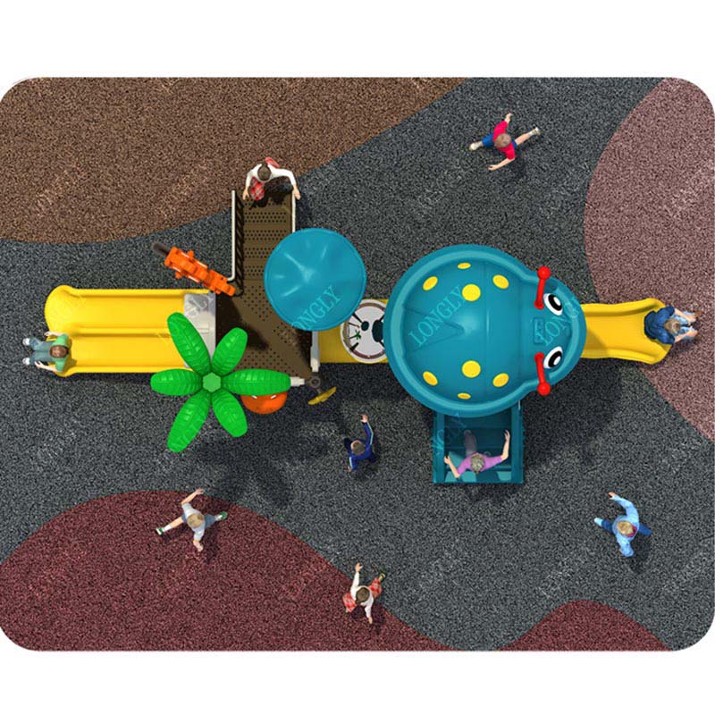 Factory Price Kids Slide Amuse - Kids Outdoor Slide recension och pris