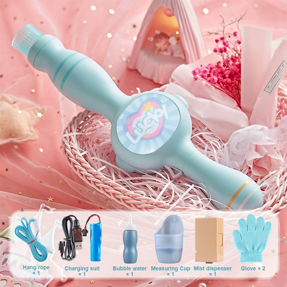 Smoke Bubble Machine Elastic B - Bubble Sword Wand recension och pris