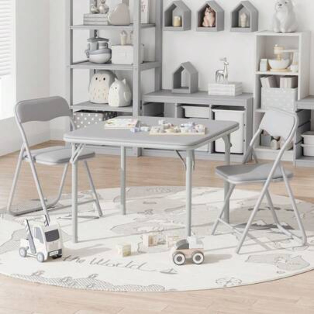 3 Piece Folding Table and Chai - Kids Outdoor Table And Chair Set recension och pris