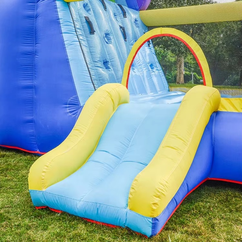 Giant Rainbow Inflatable Water - Kids Outdoor Slide recension och pris