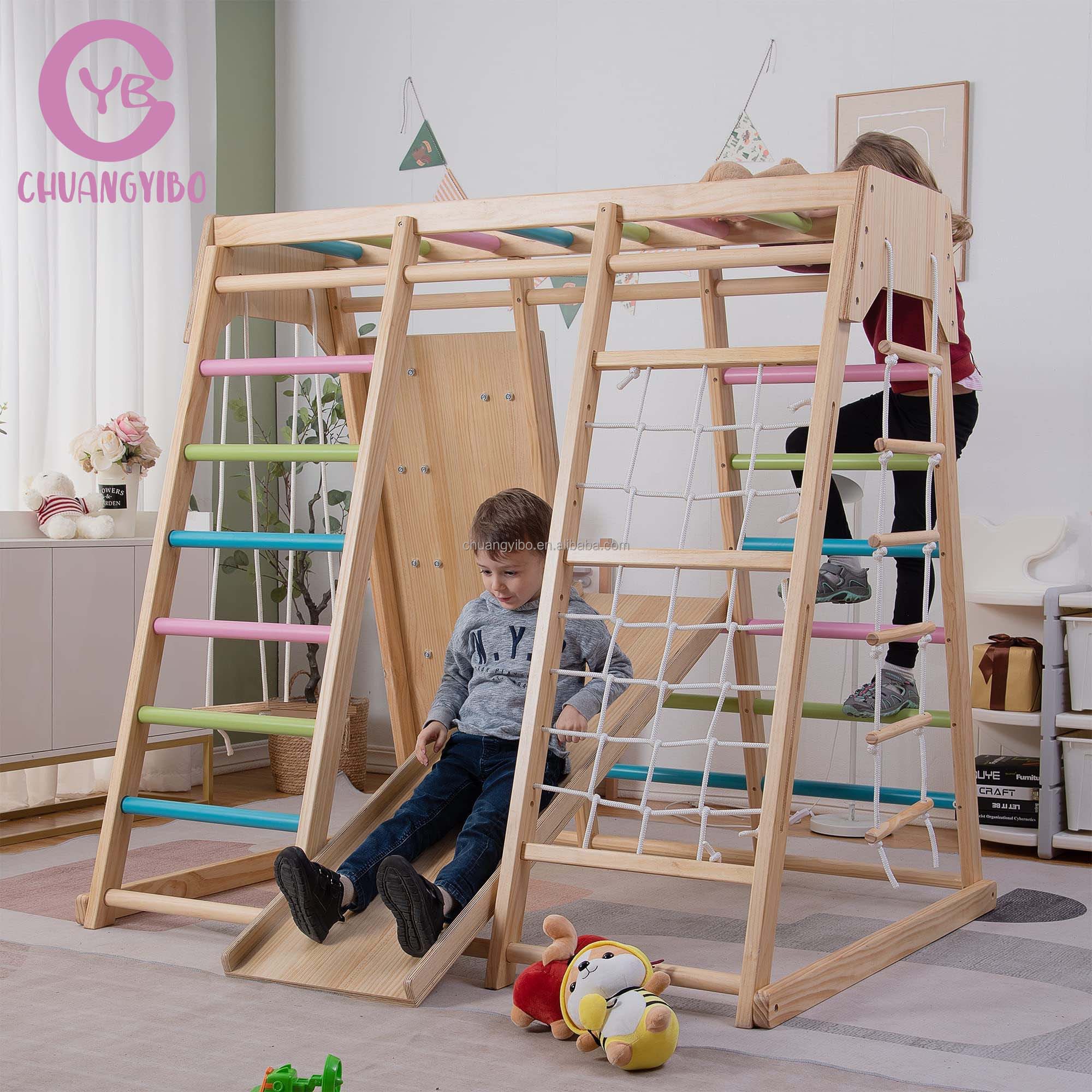 Climbing Walls Amusement Park  - Kids Outdoor Slide recension och pris