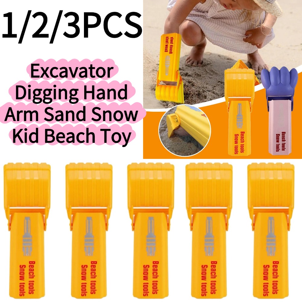 1/3PCS Excavator Digging Hand  - Kids Outdoor Play Equipment recension och pris