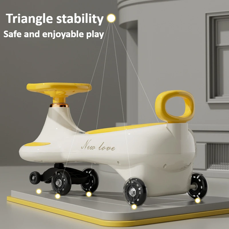 Cute Kids Swing Wiggle Car Ant - Kids Outdoor Slide recension och pris