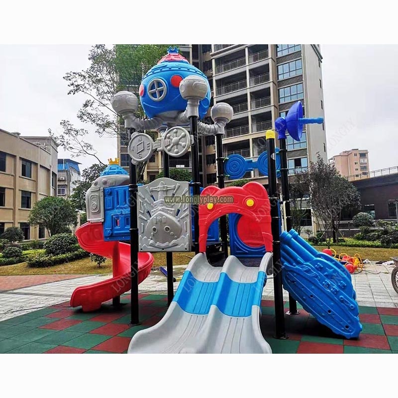 China Factory Kids Plastic Sli - Kids Outdoor Slide recension och pris
