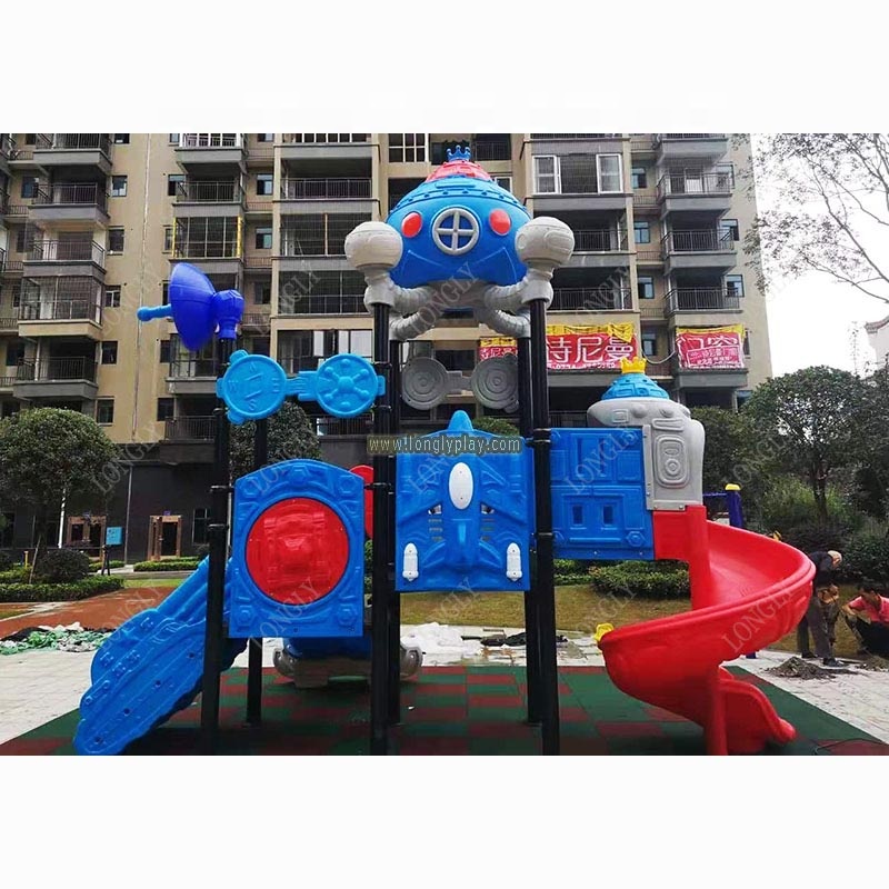 China Factory Kids Plastic Sli - Kids Outdoor Slide recension och pris