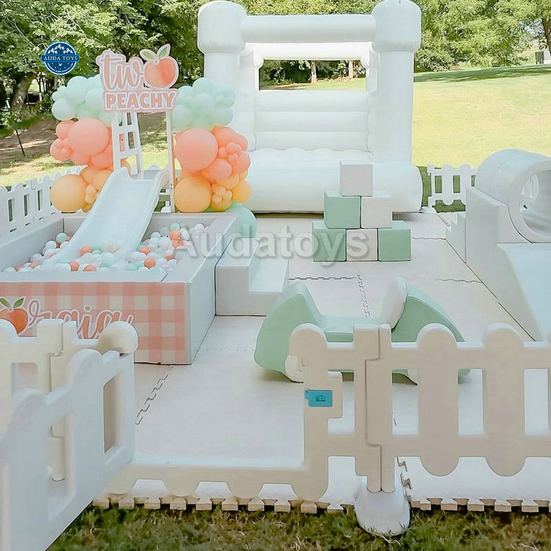 White Toddler Indoor Play Room - Kids Outdoor Slide recension och pris