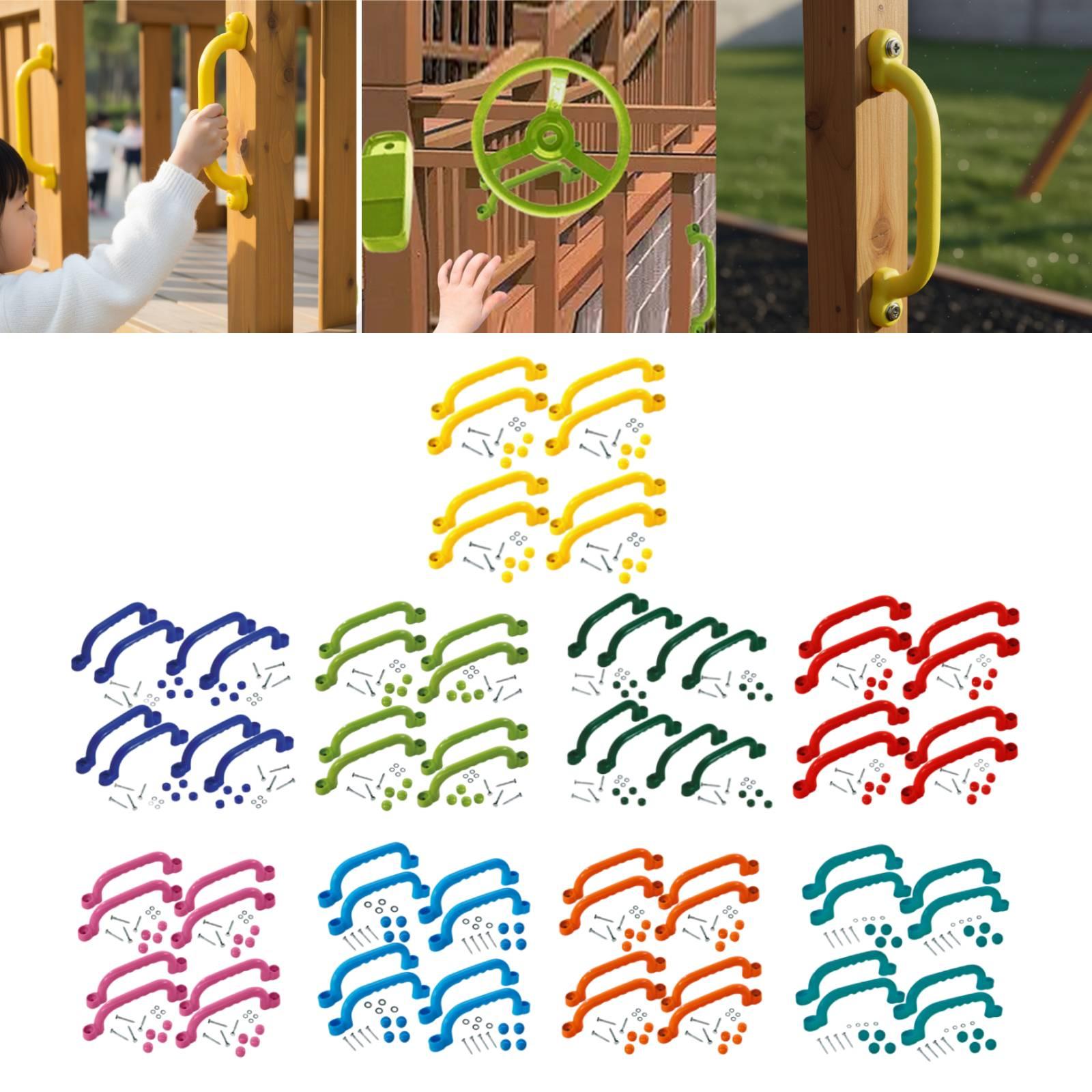 8 Pieces Climbing Handles Outd - Kids Outdoor Climbing Frame recension och pris