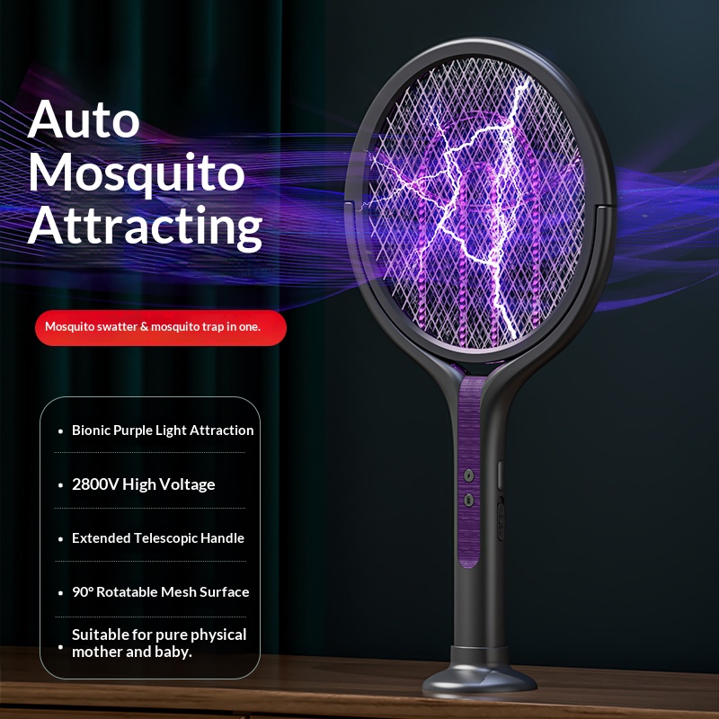 Rotating Head Bug Zapper Racke - Bug Catching Kit recension och pris