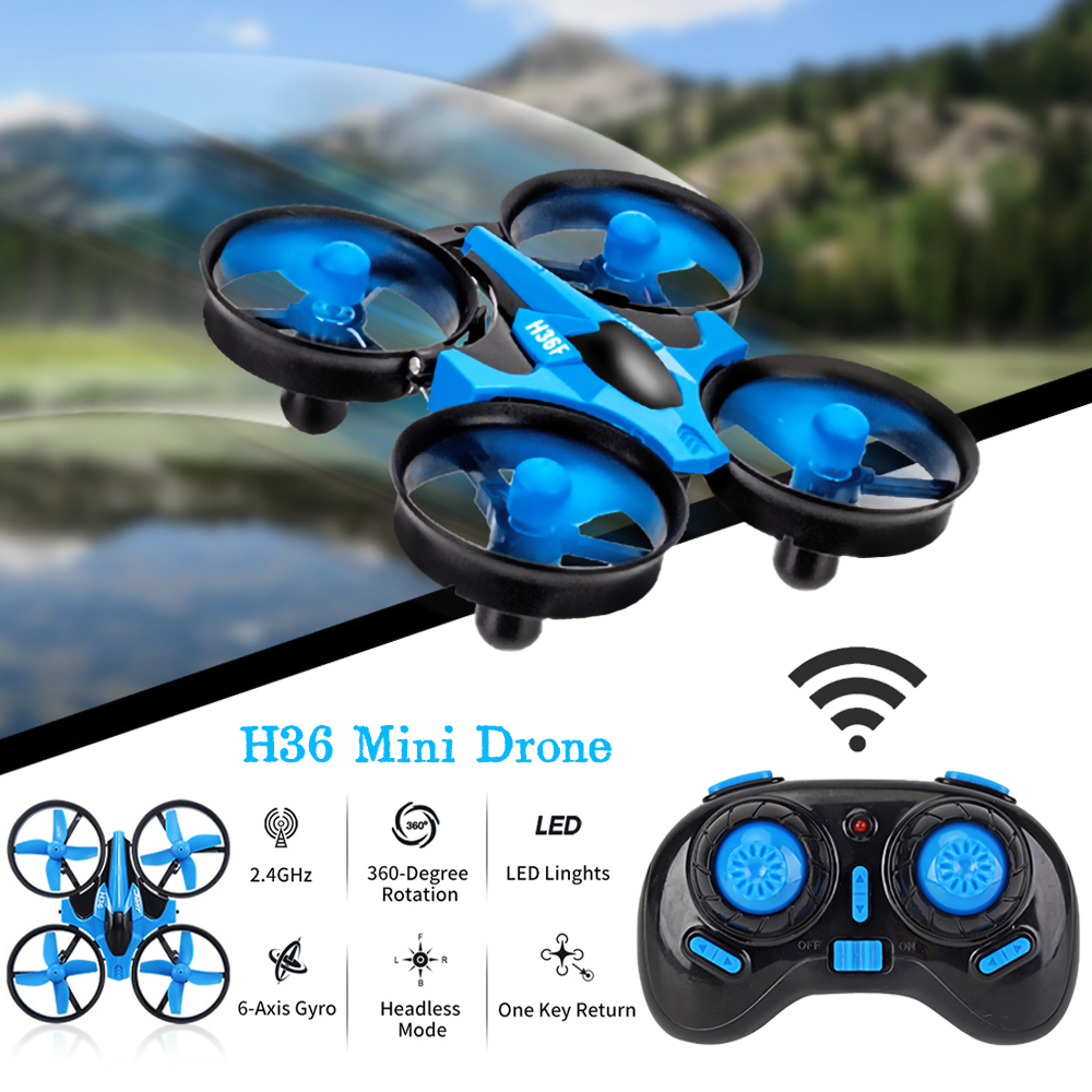 JJRC H36 Mini Rc Drone 4ch 6-A - Kids Outdoor Activity Set recension och pris