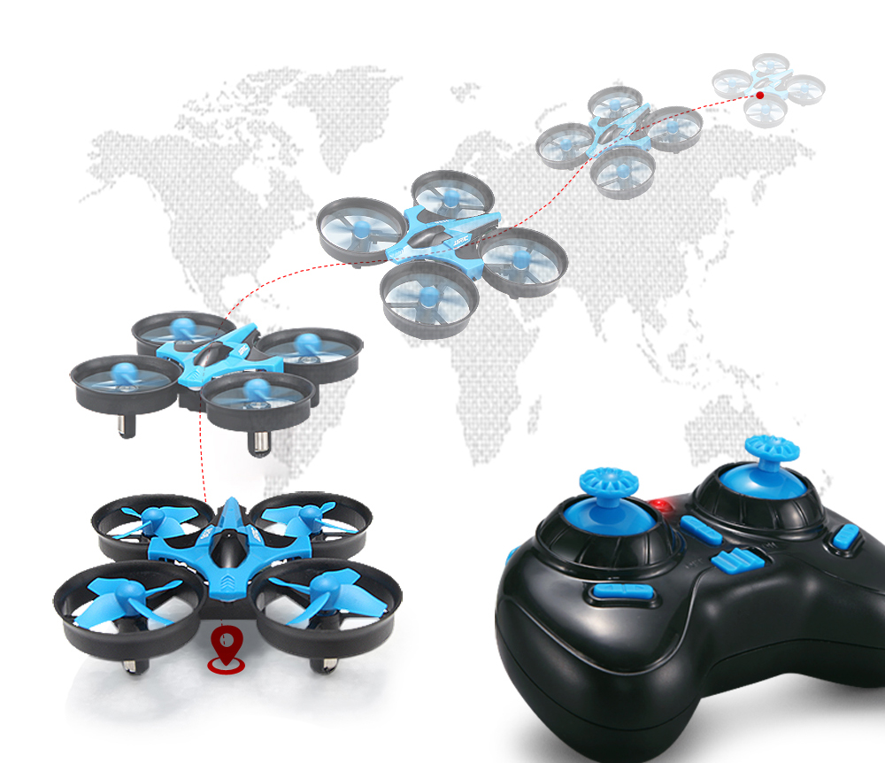 JJRC H36 Mini Rc Drone 4ch 6-A - Kids Outdoor Activity Set recension och pris