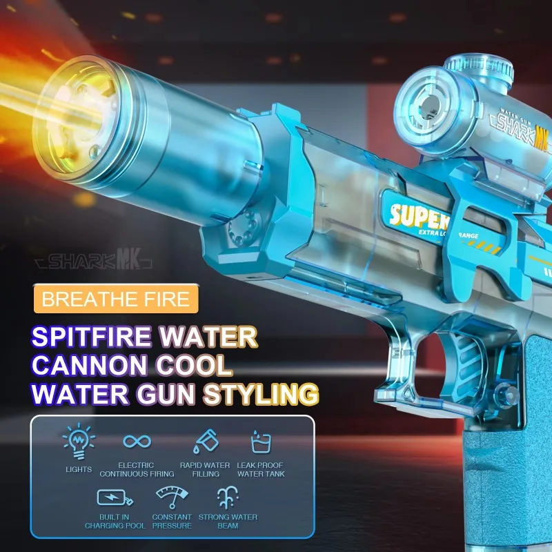 Led Light Emitting Electric Wa - Water Gun Soaker recension och pris