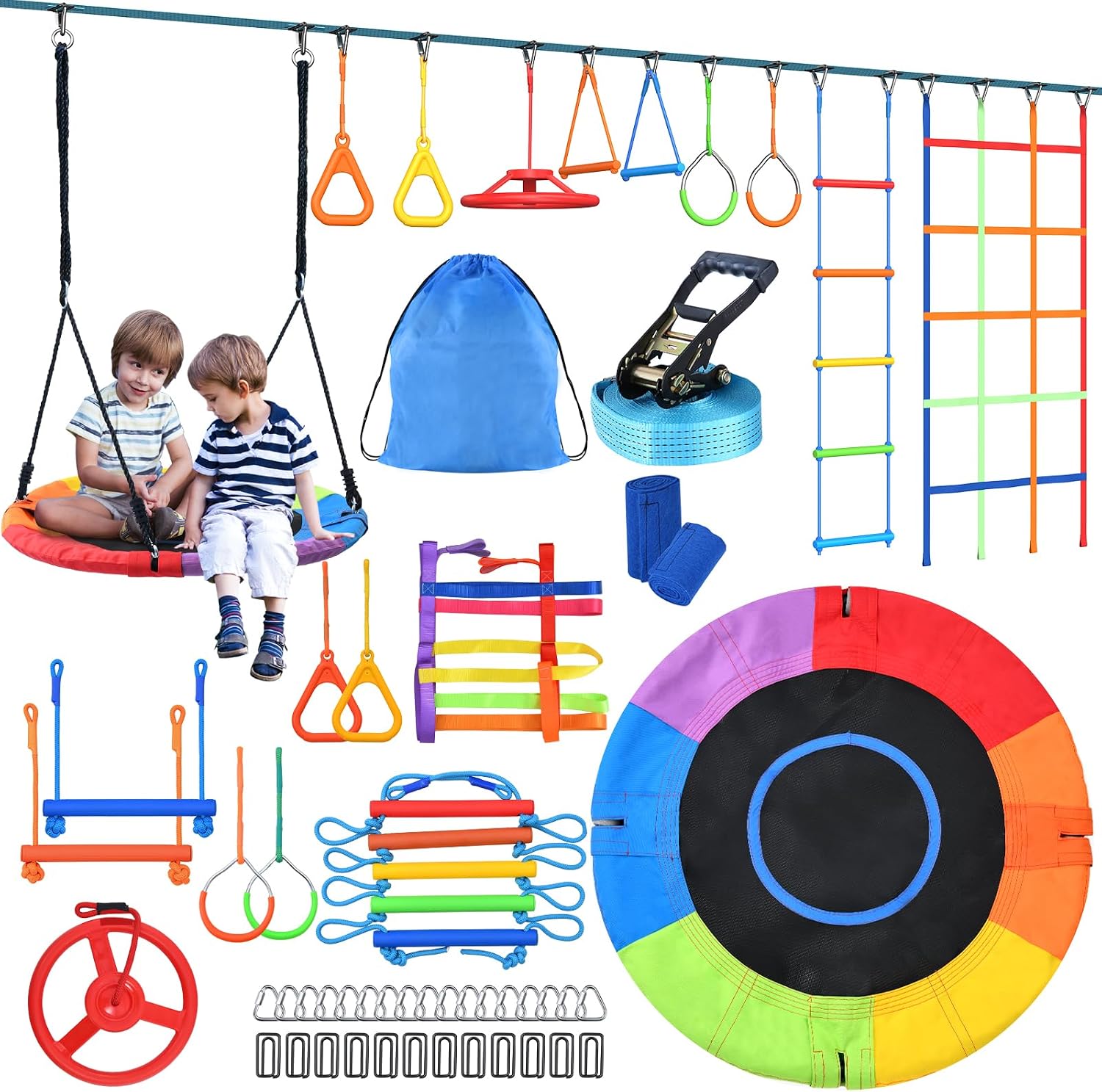 Kid Outdoor Ninja Warrior Obst - Kids Outdoor Ninja Set recension och pris