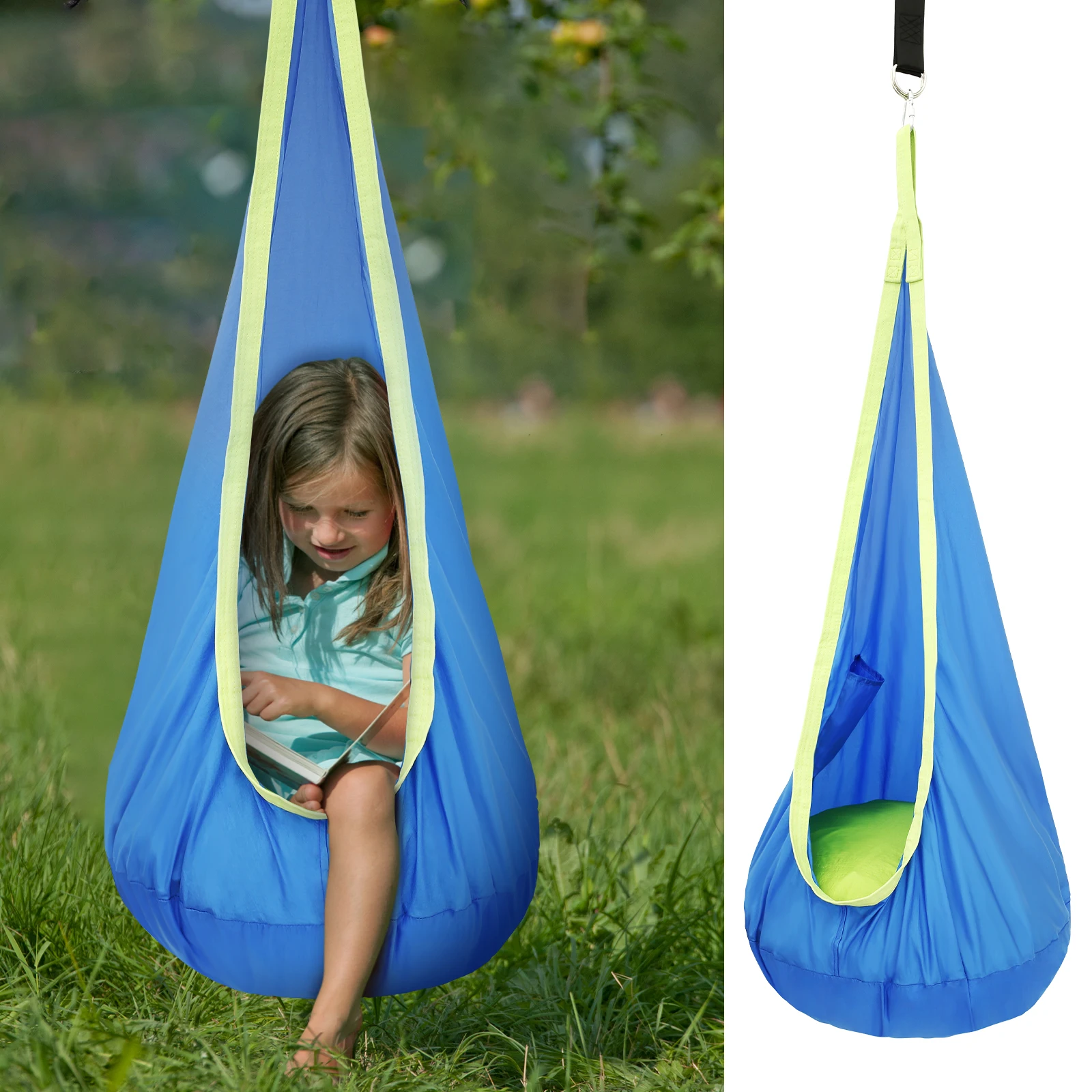 Chair Sensory Swing Chair Kids - Kids Outdoor Hammock recension och pris